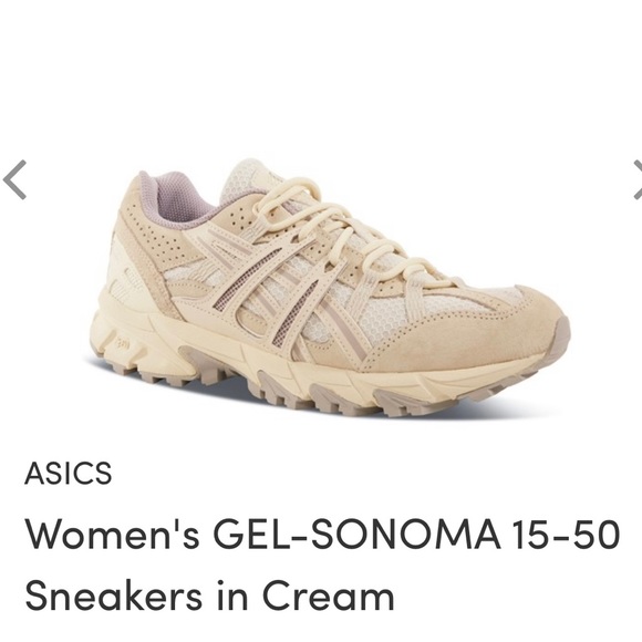 BRAND NEW lightly worn ✨ASICS
Women's GEL-SONOMA 15-50 Sneakers in Cream ASICS - Picture 3 of 4